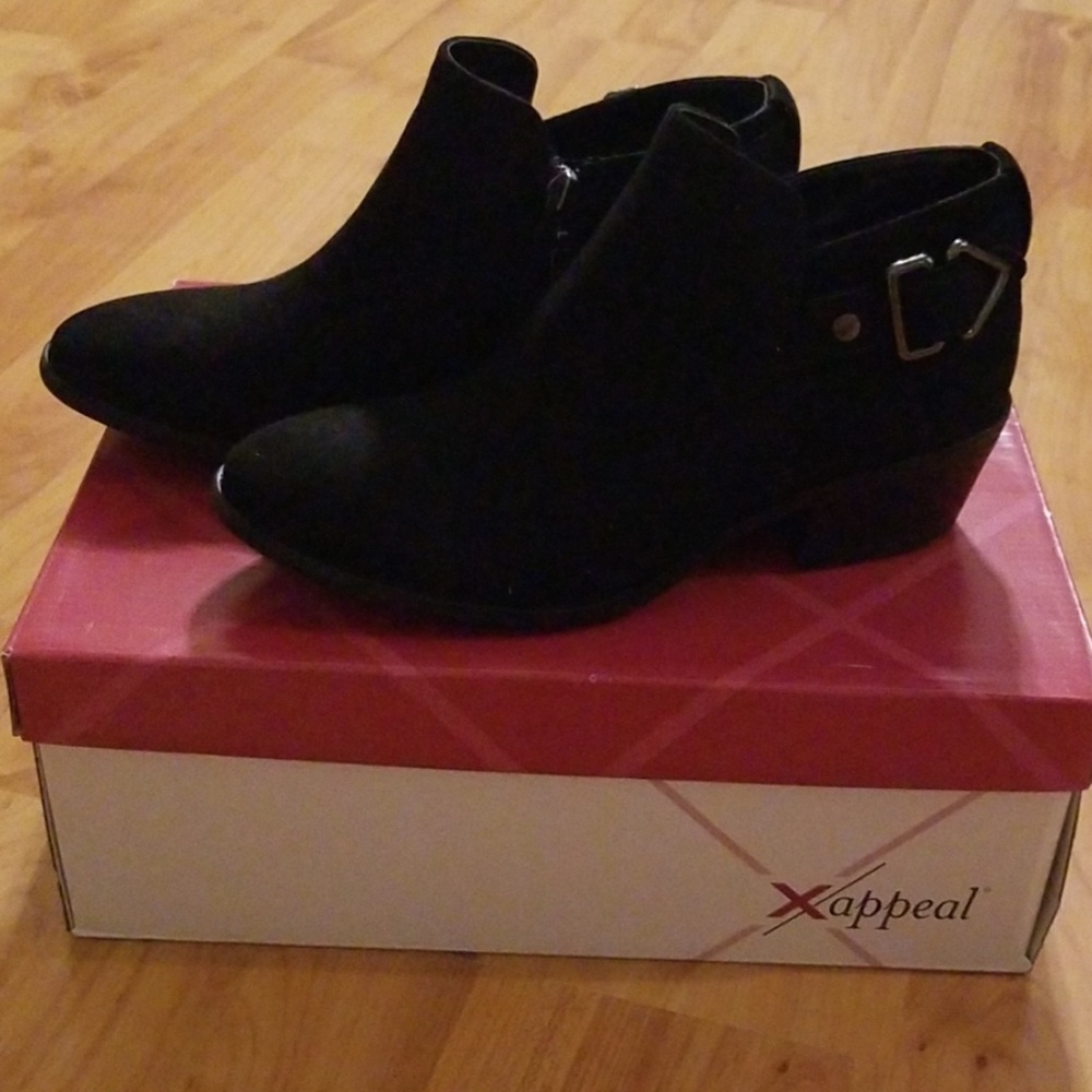 Black booties
